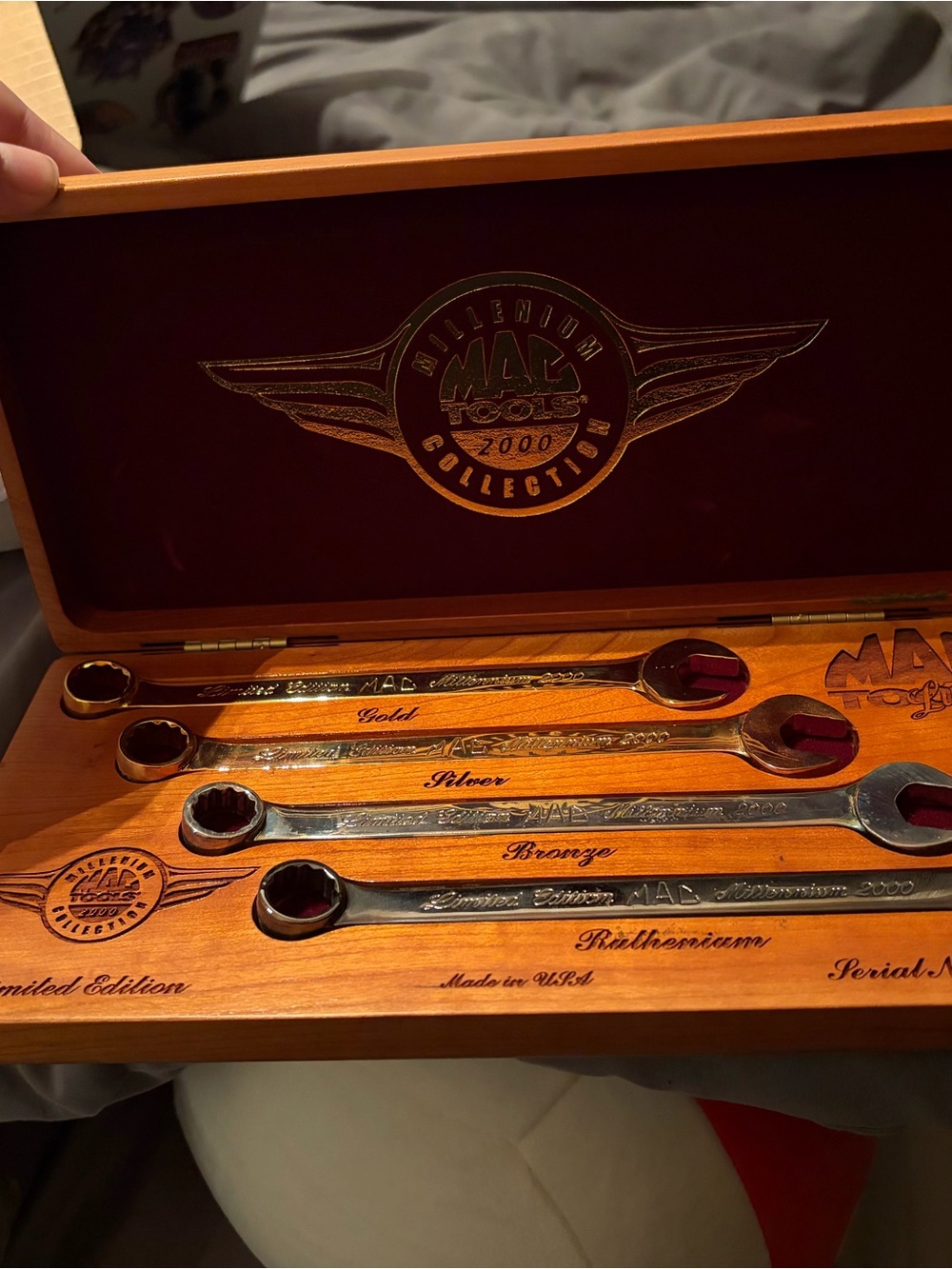 Millennium Collection Collector Wrench Set - Silver & Bronze